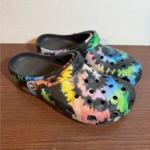 Crocs Tie Dye Black Men’s 12
